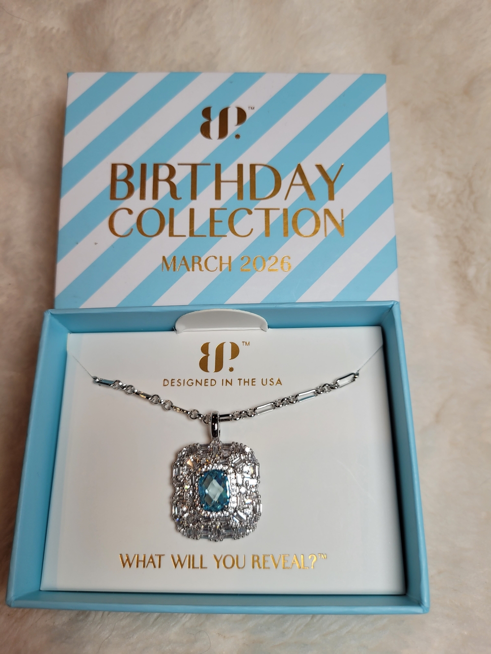 Bomb Party She's Timeless Pendant Necklace - Birthday Collection March 2026
